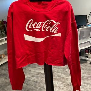 Coca-Cola Crop Top Sweater